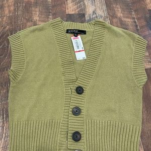 Green sweater